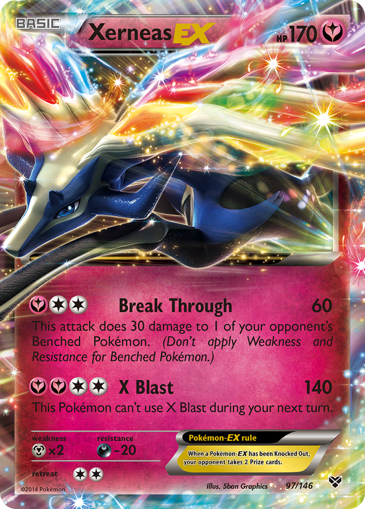 Xerneas EX (97/146) [XY: Base Set] | KingTCG.ca