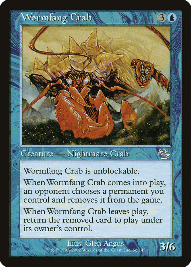 Wormfang Crab [Judgment] | KingTCG.ca