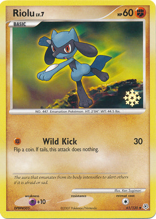 Riolu (61/130) [Countdown Calendar Promos] | KingTCG.ca