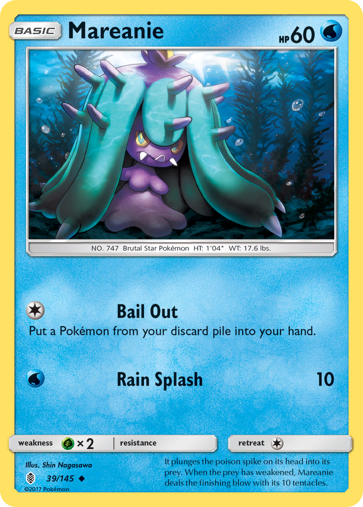 Mareanie (39/145) [Sun & Moon: Guardians Rising] | KingTCG.ca