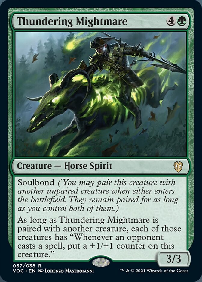 Thundering Mightmare [Innistrad: Crimson Vow Commander] | KingTCG.ca