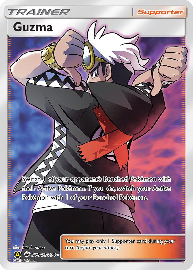 Guzma (SV84/SV94) [Sun & Moon: Hidden Fates - Shiny Vault] | KingTCG.ca