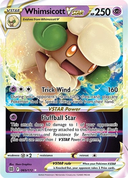 Whimsicott VSTAR (065/172) [Sword & Shield: Brilliant Stars] | KingTCG.ca