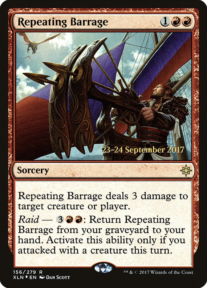 Repeating Barrage [Ixalan Promos] | KingTCG.ca