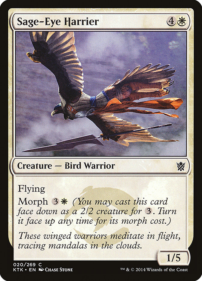 Sage-Eye Harrier [Khans of Tarkir] | KingTCG.ca