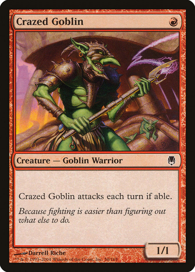 Crazed Goblin [Darksteel] | KingTCG.ca