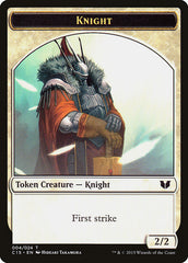 Knight (004) // Elemental Shaman Double-Sided Token [Commander 2015 Tokens] | KingTCG.ca