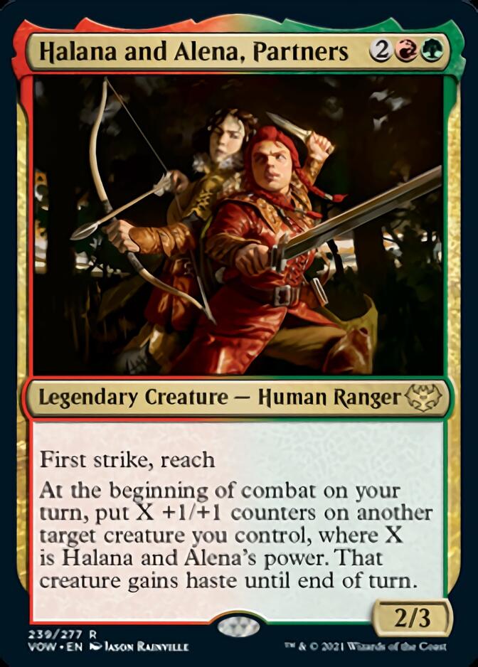 Halana and Alena, Partners [Innistrad: Crimson Vow] | KingTCG.ca