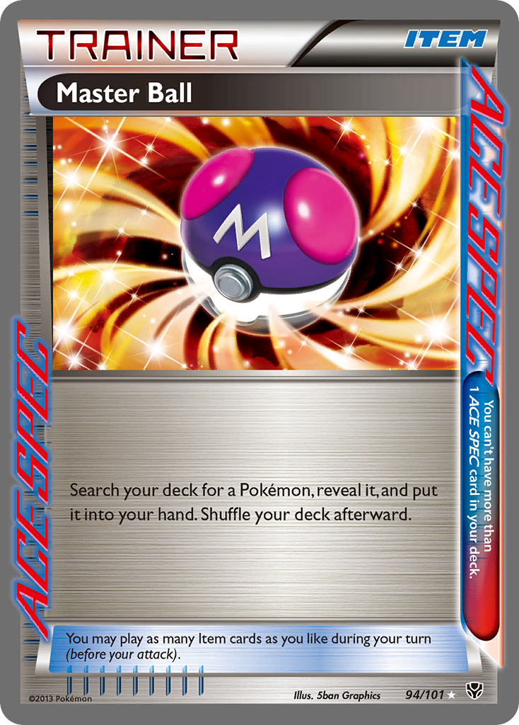 Master Ball (94/101) [Black & White: Plasma Blast] | KingTCG.ca