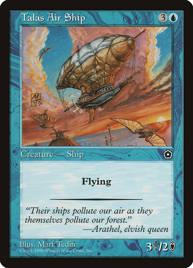 Talas Air Ship [Portal Second Age] | KingTCG.ca