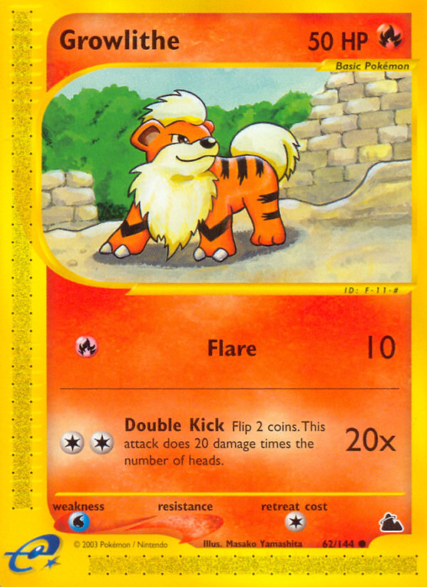 Growlithe (62/144) [Skyridge] | KingTCG.ca