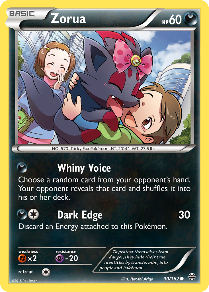 Zorua (90/162) [XY: BREAKthrough] | KingTCG.ca