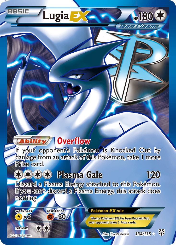 Lugia EX (134/135) [Black & White: Plasma Storm] | KingTCG.ca