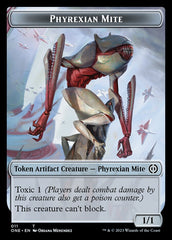 Phyrexian Mite (011) // Samurai Double-Sided Token [Phyrexia: All Will Be One Tokens] | KingTCG.ca