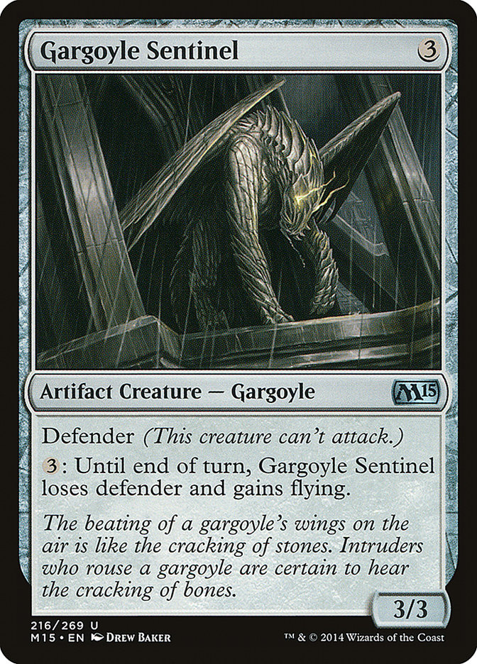 Gargoyle Sentinel [Magic 2015] | KingTCG.ca