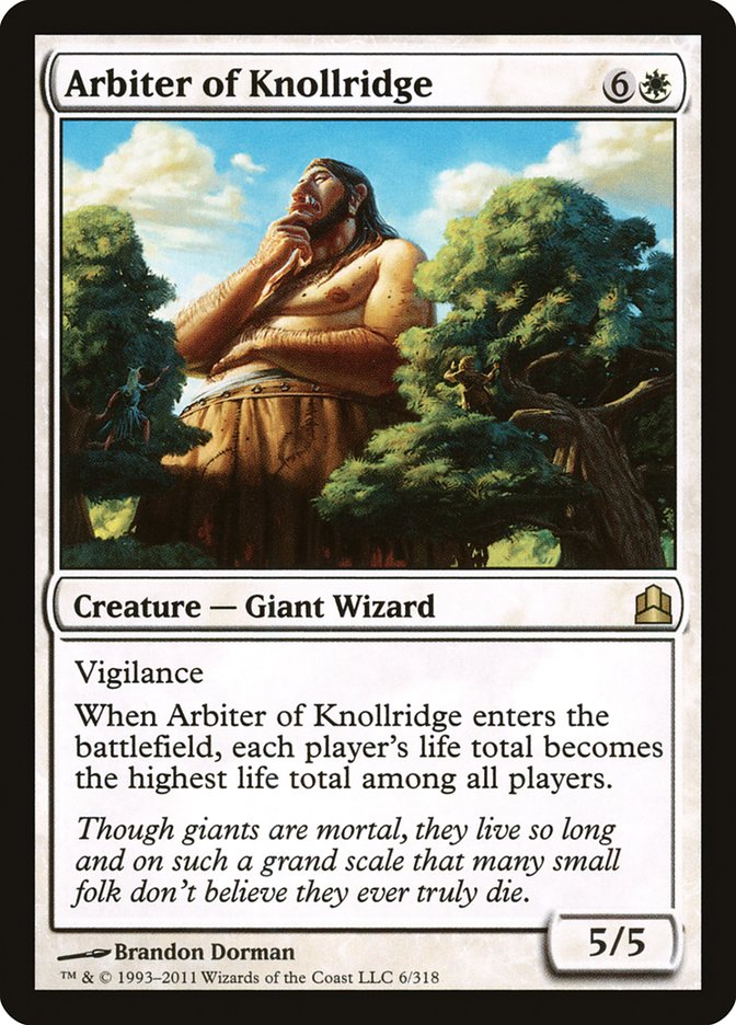 Arbiter of Knollridge [Commander 2011] | KingTCG.ca