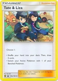 Tate & Liza (148a/168) (Alternate Art Promo) (Battle Arena Deck Exclusive) [Sun & Moon: Celestial Storm] | KingTCG.ca