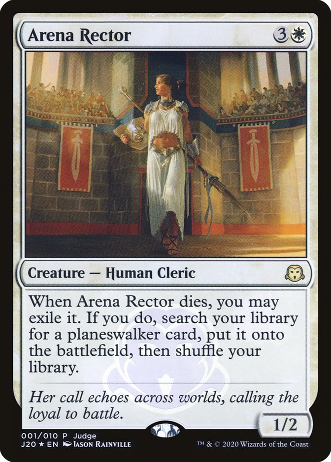 Arena Rector [Judge Gift Cards 2020] | KingTCG.ca