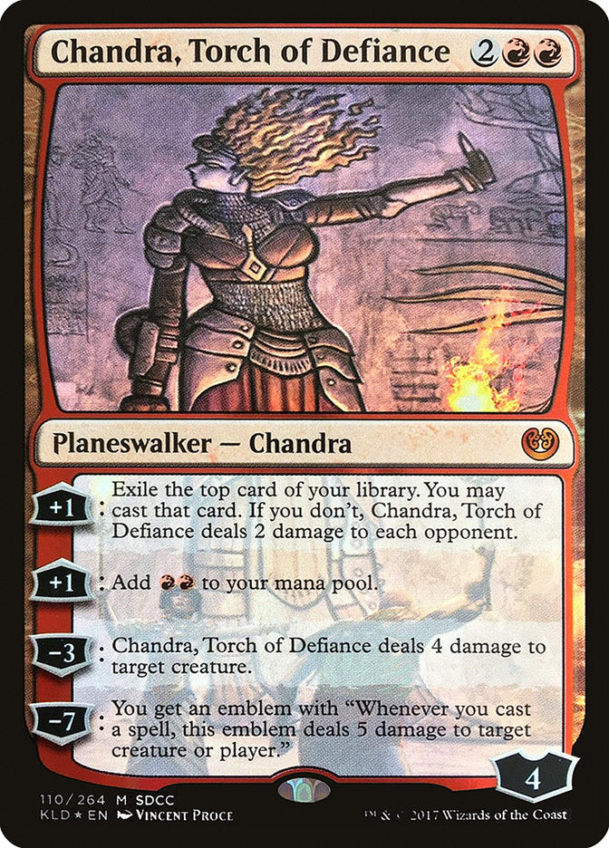 Chandra, Torch of Defiance [San Diego Comic-Con 2017] | KingTCG.ca