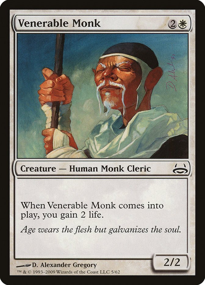 Venerable Monk [Duel Decks: Divine vs. Demonic] | KingTCG.ca