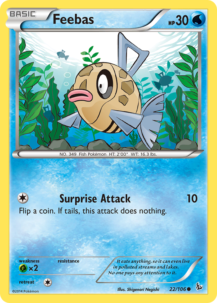 Feebas (22/106) [XY: Flashfire] | KingTCG.ca