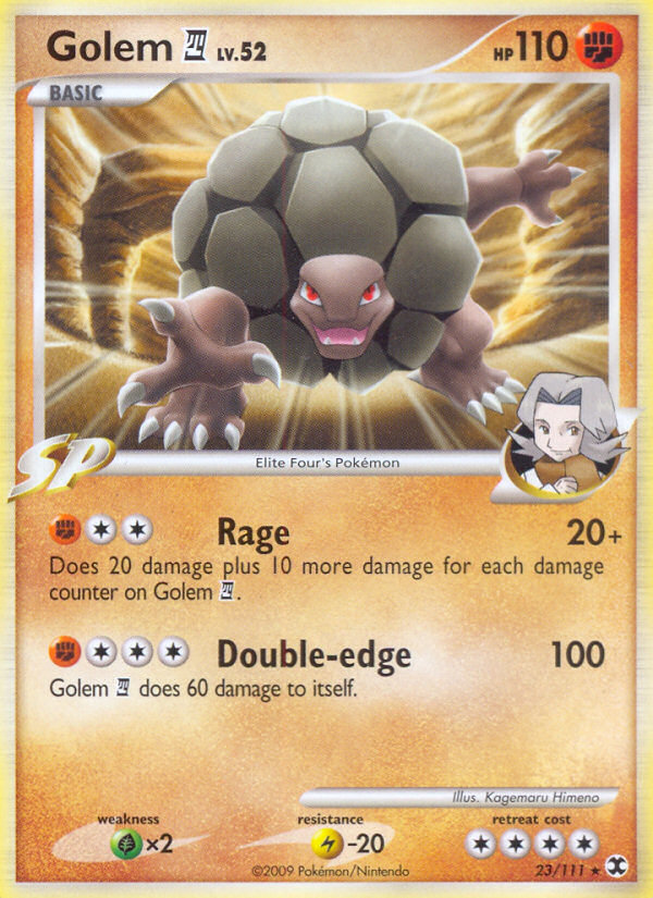 Golem 4 (23/111) [Rising Rivals] | KingTCG.ca