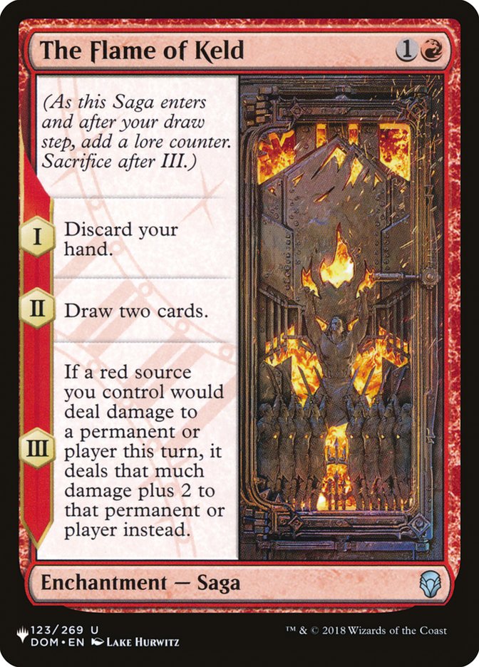 The Flame of Keld [The List] | KingTCG.ca