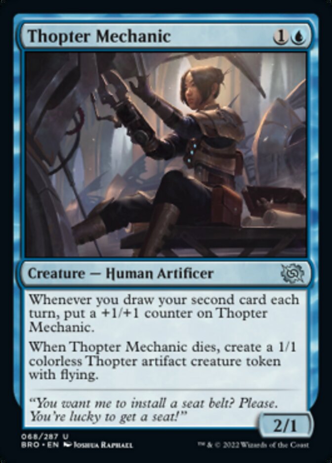 Thopter Mechanic [The Brothers' War] | KingTCG.ca