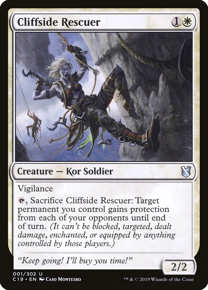 Cliffside Rescuer [Commander 2019] | KingTCG.ca