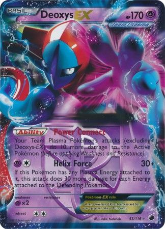 Deoxys EX (53/116) (Jumbo Card) [Black & White: Plasma Freeze] | KingTCG.ca