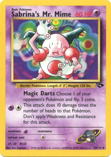 Sabrina's Mr. Mime (59/132) [Gym Challenge] | KingTCG.ca