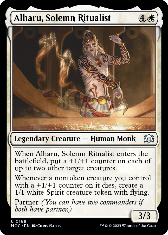 Alharu, Solemn Ritualist [March of the Machine Commander] | KingTCG.ca