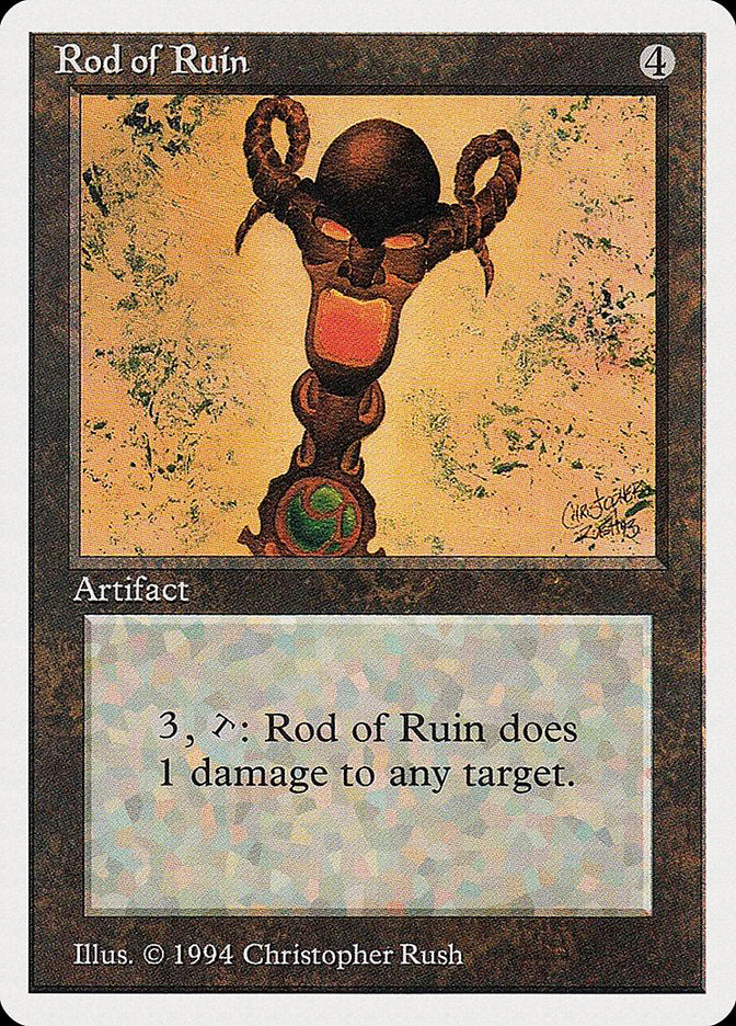 Rod of Ruin [Summer Magic / Edgar] | KingTCG.ca