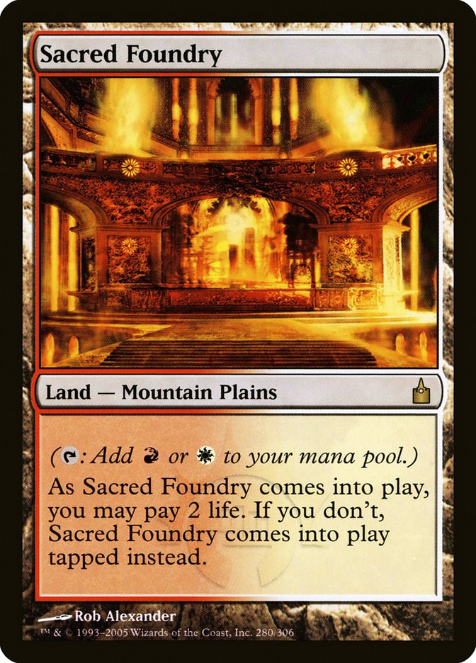 Sacred Foundry [Ravnica: City of Guilds] | KingTCG.ca