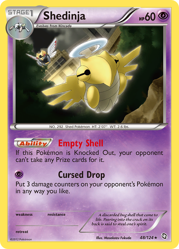 Shedinja (48/124) [Black & White: Dragons Exalted] | KingTCG.ca