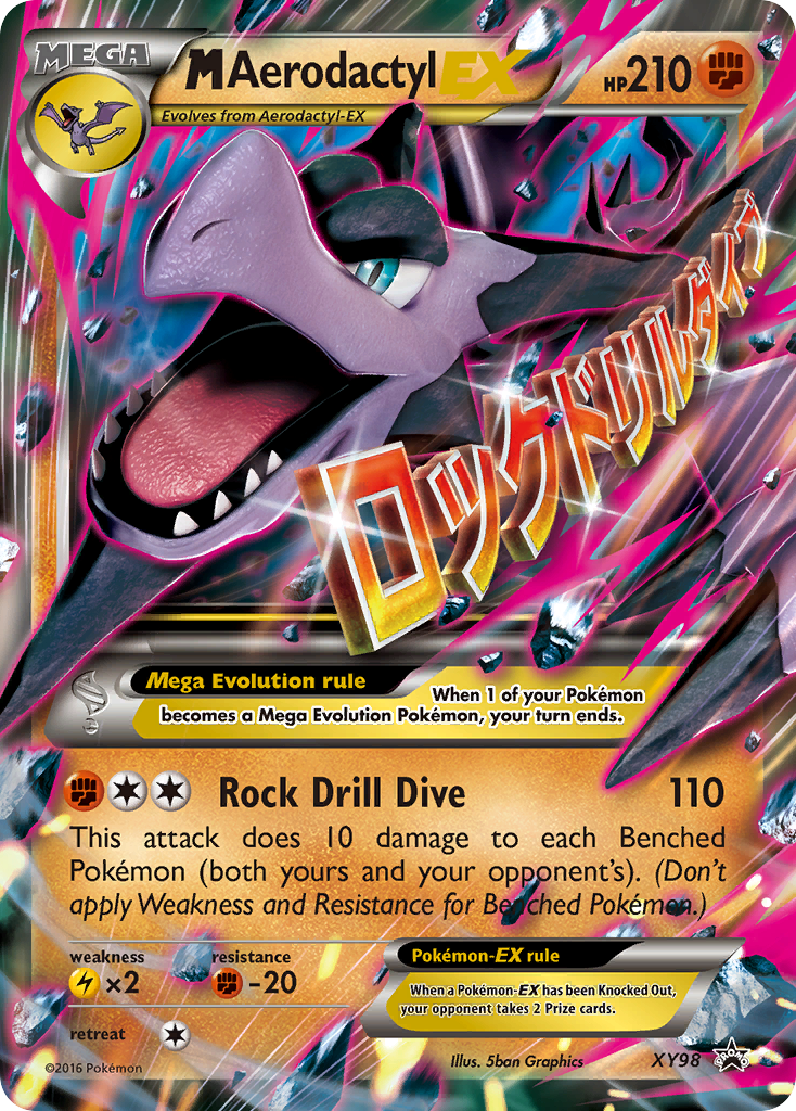 M Aerodactyl EX (XY98) [XY: Black Star Promos] | KingTCG.ca