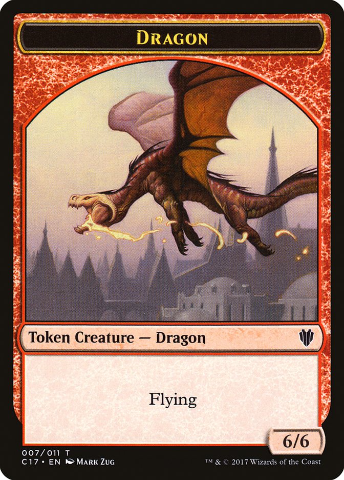 Dragon Token (007/011) [Commander 2017 Tokens] | KingTCG.ca