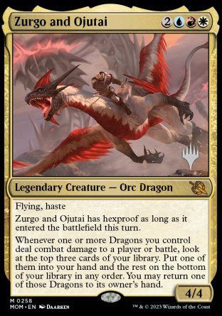 Zurgo and Ojutai (Promo Pack) [March of the Machine Promos] | KingTCG.ca