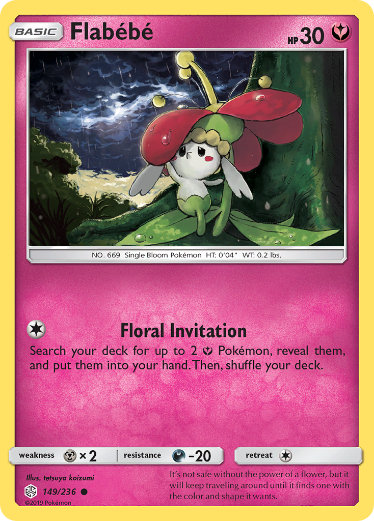 Flabebe (149/236) [Sun & Moon: Cosmic Eclipse] | KingTCG.ca