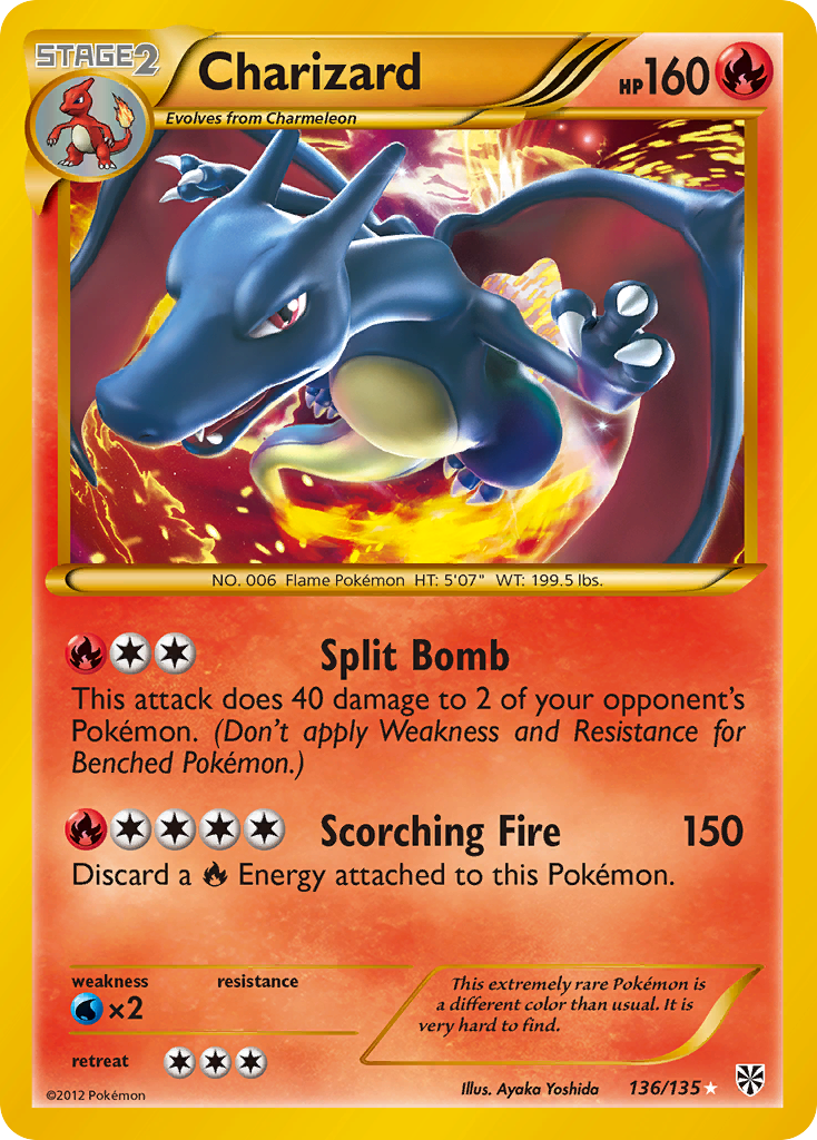 Charizard (136/135) [Black & White: Plasma Storm] | KingTCG.ca