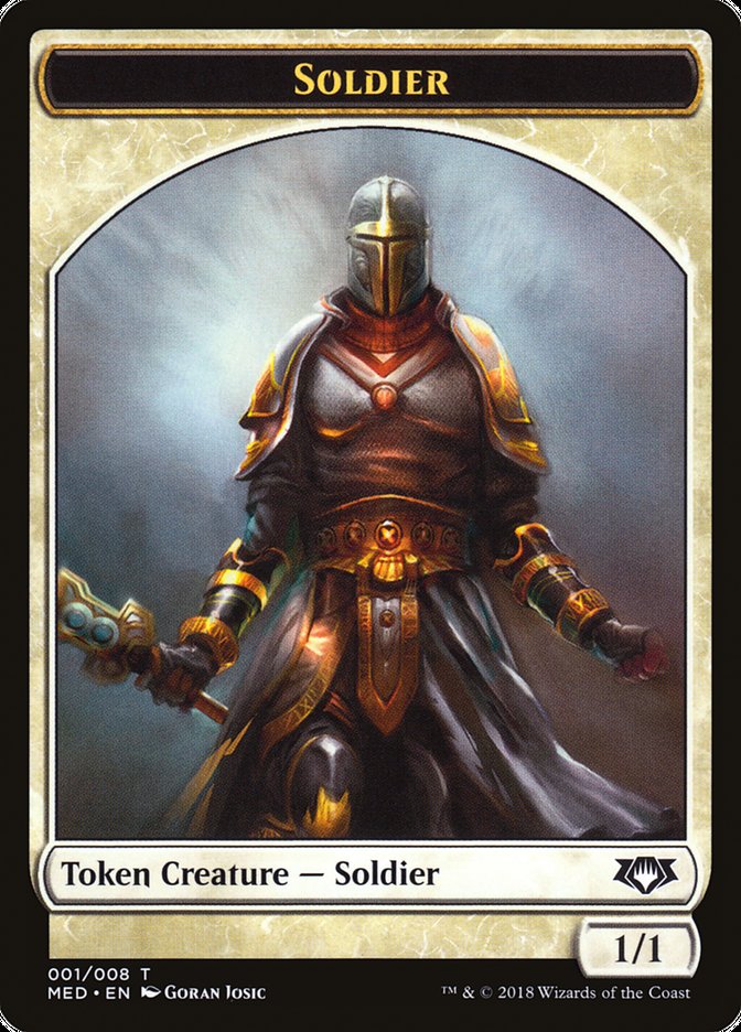 Soldier Token [Mythic Edition Tokens] | KingTCG.ca