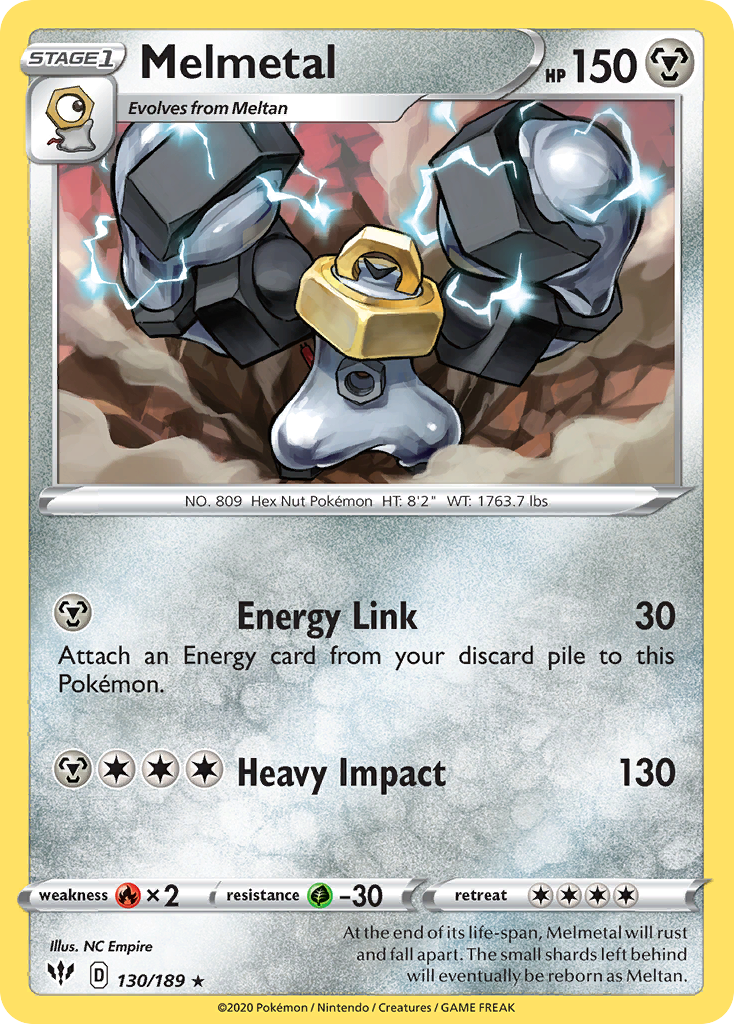 Melmetal (130/189) [Sword & Shield: Darkness Ablaze] | KingTCG.ca