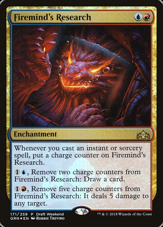 Firemind's Research [Guilds of Ravnica Promos] | KingTCG.ca