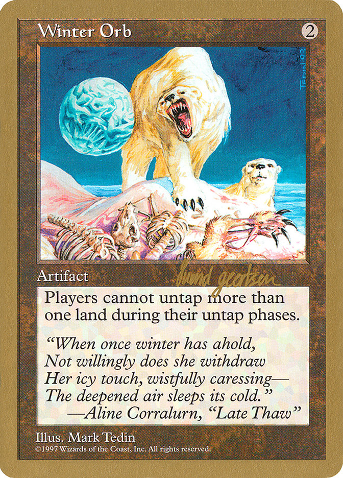 Winter Orb (Svend Geertsen) [World Championship Decks 1997] | KingTCG.ca