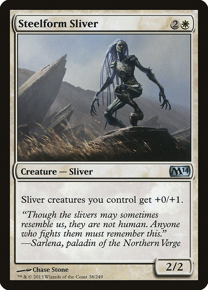 Steelform Sliver [Magic 2014] | KingTCG.ca