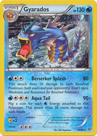 Gyarados (20/98) (Cosmos Holo) [XY: Ancient Origins] | KingTCG.ca