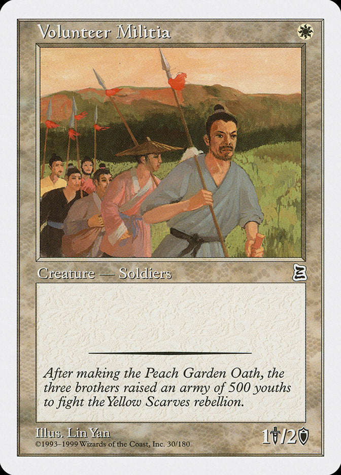 Volunteer Militia [Portal Three Kingdoms] | KingTCG.ca