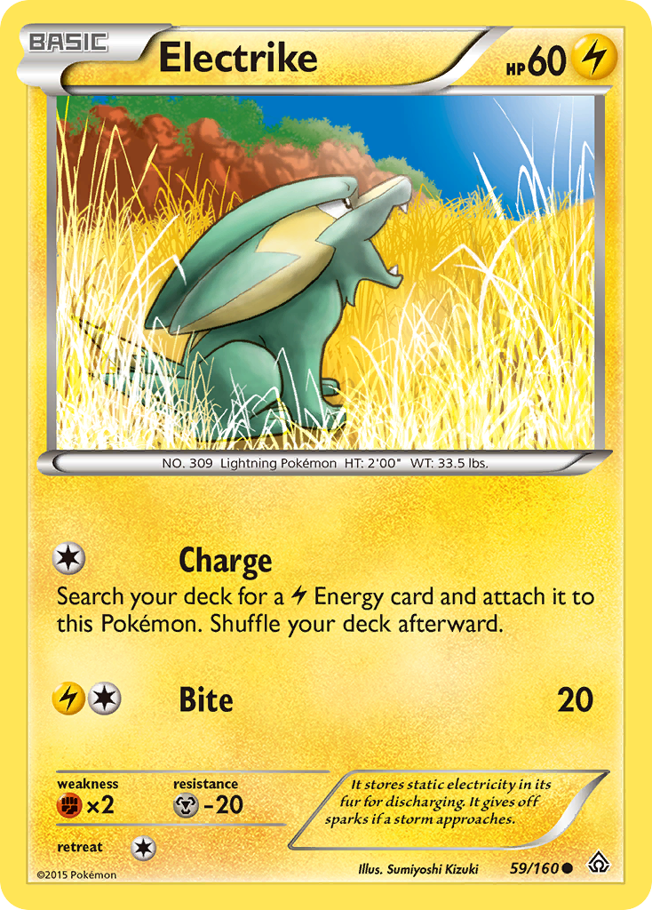 Electrike (59/160) [XY: Primal Clash] | KingTCG.ca