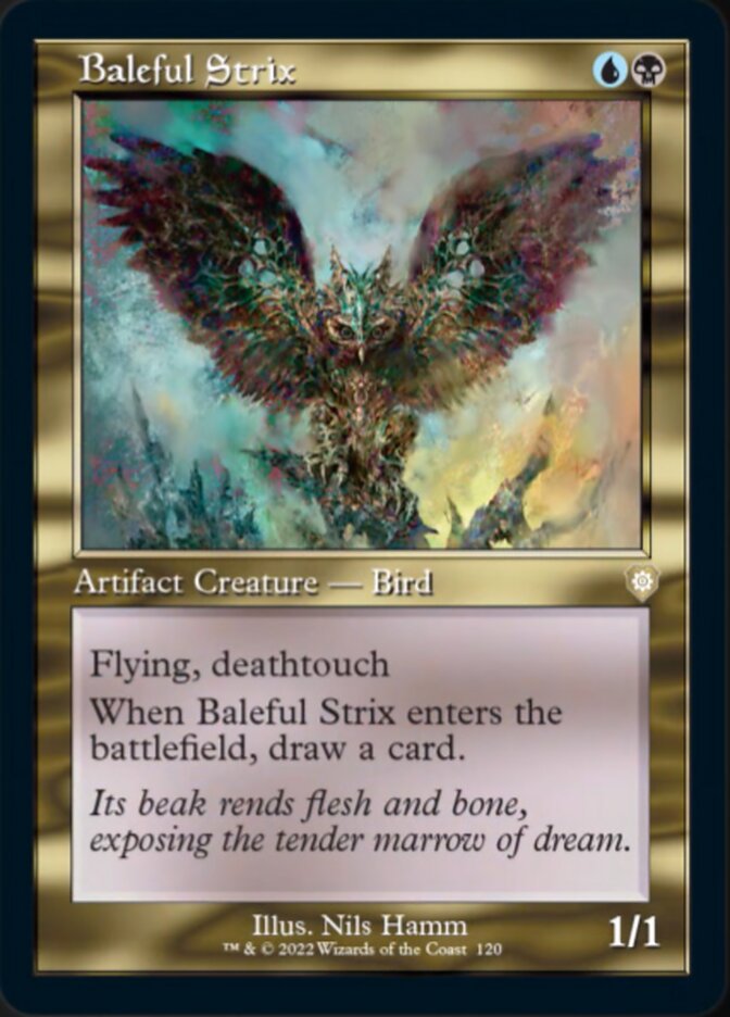 Baleful Strix (Retro) [The Brothers' War Commander] | KingTCG.ca