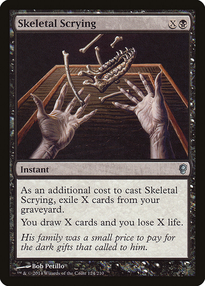 Skeletal Scrying [Conspiracy] | KingTCG.ca